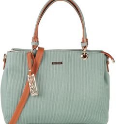 Green Women Satchel 66-7852-Green-image-40