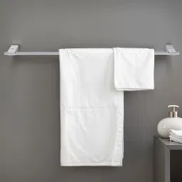 Aurum Towel Rod 24 Inch | Towel Rod For Bathroom | Chrome Towel Holder-image-11
