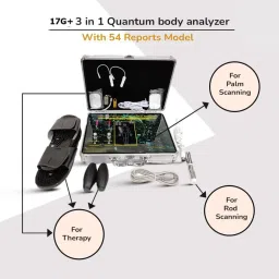ARG HEALTHCARE Quantum Resonance magnetic Body Therapy Analyzer 3 in 1 Machine and 54 Reports Body Fat Analyzer image 4