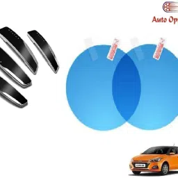 4Pc Door Guard And Anti Fog Mirror Combo-image-0