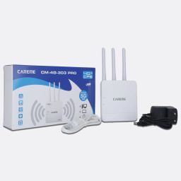 CareME 5G Sim compatible router Connect with DVR/NVR/WiFi Camera/Laptop,Tablet,Mobile 4G Router 2.4 GHz 300 Mbps Wifi Speed NA External Antenna MiFi (Sim Based) image 3