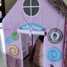Candy House Tent for Kids – Foldable and Fun-image-56