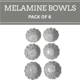 Melamine Serving Bowl Multi-utility Melamine Bowls Set of 6-image-53