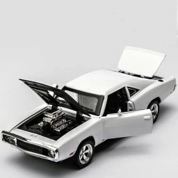 132 Fast Furious 8 Model car Classic Metal Car Pullback Sound Light Toy Boy car-image-21