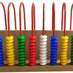 areo Abacus for Kids to Count, Add & Subtract with Colorful Beads (100 Beads) image 3