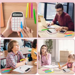 tgopit Pocket Calculator Basic Calculator Mini Desktop Calculators Mini Calculators, Pocket Calculator 10-Digit Solar Battery Office Calculator BasicCalculator image 4