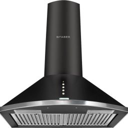 Hood Class Plus PB BK LTW 60 Wall Mounted Black 1000 CMH Chimney-image-26