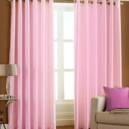 214 cm (7 ft) Polyester Semi Transparent Door Curtain (Pack Of 2)-25