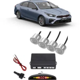 EB230 Silver Car Reverse Parking Sensor with LED Display 4 Sensor E230 Parking Sensor-27