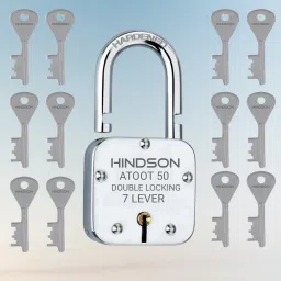 Small lock and keys door lock for home,7 lever gate Atoot 50mm 12 key door Lock-image-27