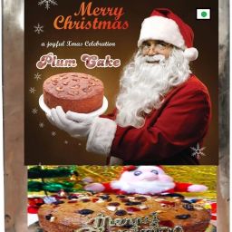 Plum Cake Mix, 400g - Dark & Flavorful Cake Mix, 100% Eggless Full Cake Maker Cake Maker-18