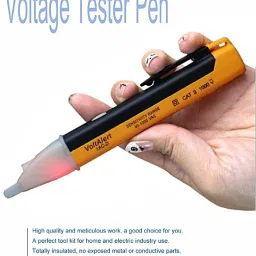 gadariya king Non-Contact Voltage Detector Electric Voltage Tester Pen with LED Light Analog Voltage Tester image 2