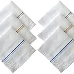 RaiseAbove Men Pure Cotton Handkerchief ["White"] Handkerchief-image-31