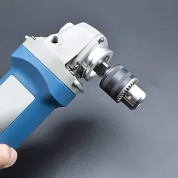 alphabet 13 MM Drill Chuck for 4" Angle Grinder with Converter (Drill chuck & Key only) Rotary Bit Set image 5