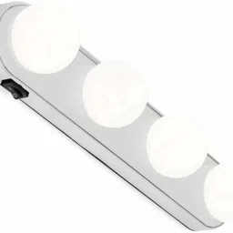Glow Light LED Mirror Lights For Make Up Room and Bathroom Mirror Studio Glow Light |Cordless 4 LED Bulbs Studio Glow Vanity Make Up Light 0 hrs Bulb Emergency Light-22