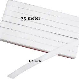 Woven White Elastic-2