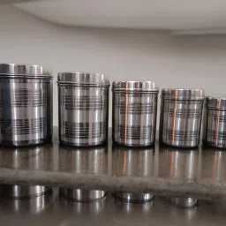 Steel Grocery Container- 250 ml, 400 ml, 500 ml, 750 ml, 1000 ml-12