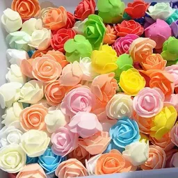 vrb dec Multicolor Rose Artificial Flower image 5