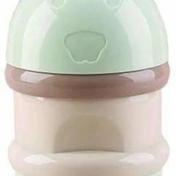 3 Layer Cute Bear Portable Baby Food Milk Powder Storage Box Bottle Container - PP-7