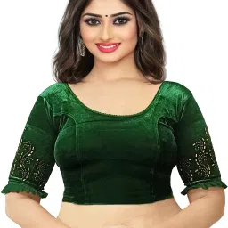 Round Neck Women Blouse-image-94