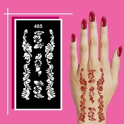 Relaxing Mehndi Stencil Art Sheets for Children and Grown-Ups-image-68
