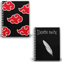 Anime Notebook Deathnote PACK 2 Comics Death note Diary Notepad A5 Notebook Unrulled 160 Pages-25