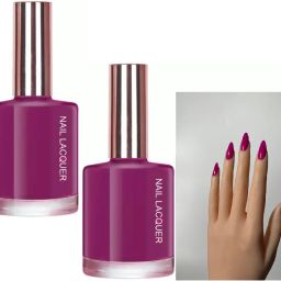 Shine & Breathable Nail Polish, Quick Dry magenta COMBO MAGENTA-10