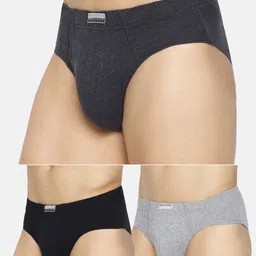 Van Heusen Men Multicolour Pack of 3 Solid Antibacterial Colour Fresh Briefs-picture-12