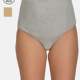 mod & shy Women Pack Of 2 Assorted Maternity Briefs MU162163-image-86