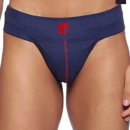 Omtex Pack Of 2 Cotton Basic Briefs Neo-BC-Supt-Blk-Nvy-XS-P2-16