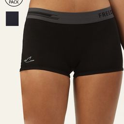 FREECULTR Pack of 2 Women Anti Microbial Boy Shorts FC-WMN-BSRT-B-POB-PB-02-picture-44