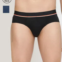 Wildcraft Men Pack Of 2 Solid Basic Briefs-picture-2
