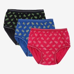 DYCA Girls Pack Of 3 Assorted Floral Printed Briefs-image-55