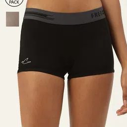 FREECULTR Pack of 2 Women Anti Microbial Boy Shorts FC-WMN-BSRT-B-POB-AG-02-image-23