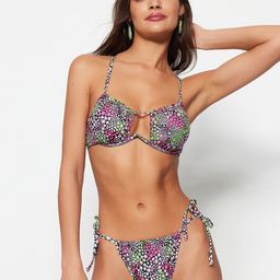 Trendyol Floral Printed Tie-Up Briefs-image-46
