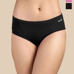 &CIRCUS Pack of 3 Seamless Full Coverage Mid Rise Soft MicroModal Hipster Briefs-picture-2