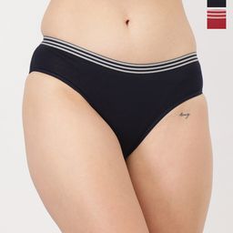 DressBerry Black Pack Of 3 Hipster Briefs DB-CHV-BRF-33-12A-3