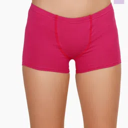Selfcare Pack of 2 Lycra Mid Rise Boy Short Panties- SN2614-image-53