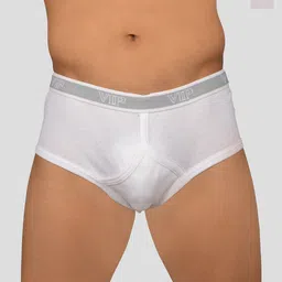 VIP Signor Pack Of 2 Pure Cotton Basic Briefs VP-MI-BF-SIGNR-10P-110-PO2-image-60