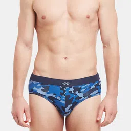 BODYX Abstract Printed Pure Cotton Basic Briefs BX06B-CAMO-PRINT-XL-picture-9