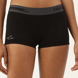 FREECULTR Women Black Solid Micro Modal Boy Shorts Briefs-23