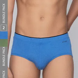 XYXX XYXX Solid Pack of 2 Micro Modal UNO Medley Brief-picture-19