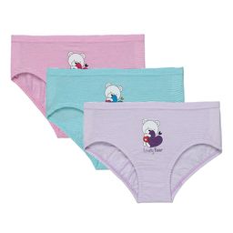 Bodycare Kids Pack Of 3 Assorted Cotton Hipster Briefs-picture-17