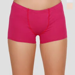 Selfcare Pack of 3 Lycra Mid Rise Boy Short Panties - SN2621-image-52