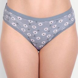 Liigne Floral Printed Mid-Rise Bikini Briefs-picture-53