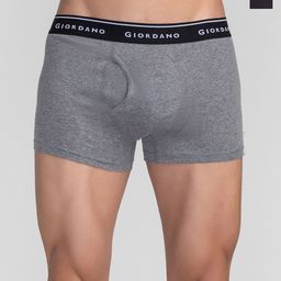 GIORDANO Pack Of 2 Cotton Mid Rise Trunk GMTR2003PO2-image-26