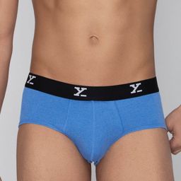XYXX Ace Men Pack of 1 Melange Uno IntelliFresh Super Combed Cotton Briefs-picture-19