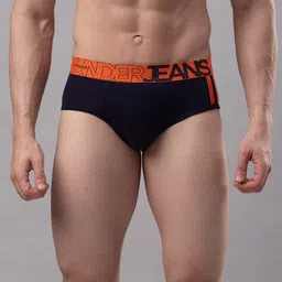 Underjeans by Spykar Men Cotton Blend Brief-image-100