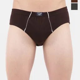 Dollar Pack Of 3 Assorted Pure Cotton Basic Briefs MLHBR-01-PO3-ASSORTED1-picture-9