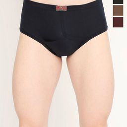 VIP Pack of 4 Assorted Cotton Briefs VP-MI-BF-GOLDC-10P-80-PO4-18